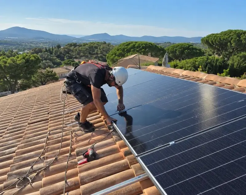 Installateur panneaux solaires Molières-sur-Cèze — pose photovoltaïque sur toiture