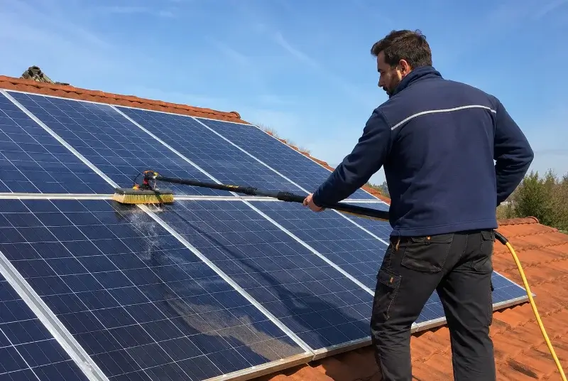 Nettoyage et entretien de panneaux solaires à Molières-sur-Cèze